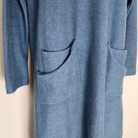 J. Jill Knit Sweater Dress Knee Length Cotton Blend Cashmere Women's Size S - Picture 3 of 13